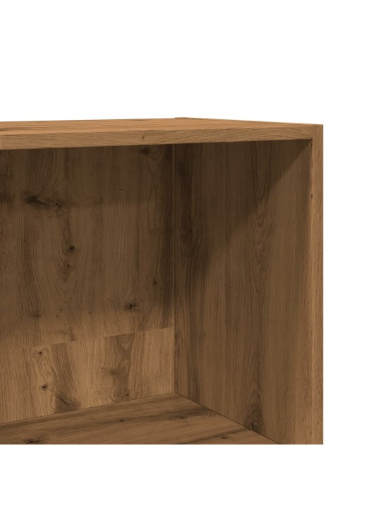 Knihovna dub artisan 40 x 30 x 189 cm kompozitní dřevo