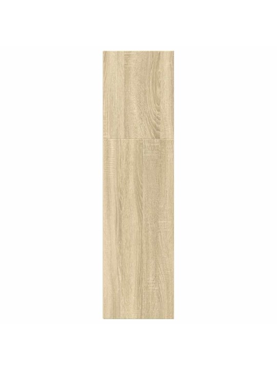 Knihovna dub sonoma 60 x 30 x 114 cm kompozitní dřevo