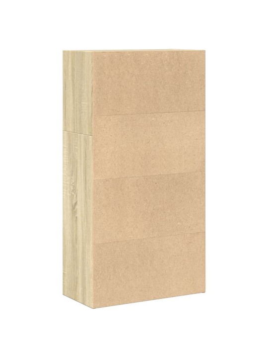 Knihovna dub sonoma 60 x 30 x 114 cm kompozitní dřevo