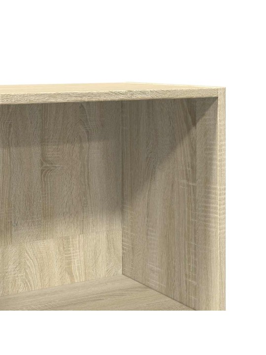 Knihovna dub sonoma 60 x 30 x 114 cm kompozitní dřevo