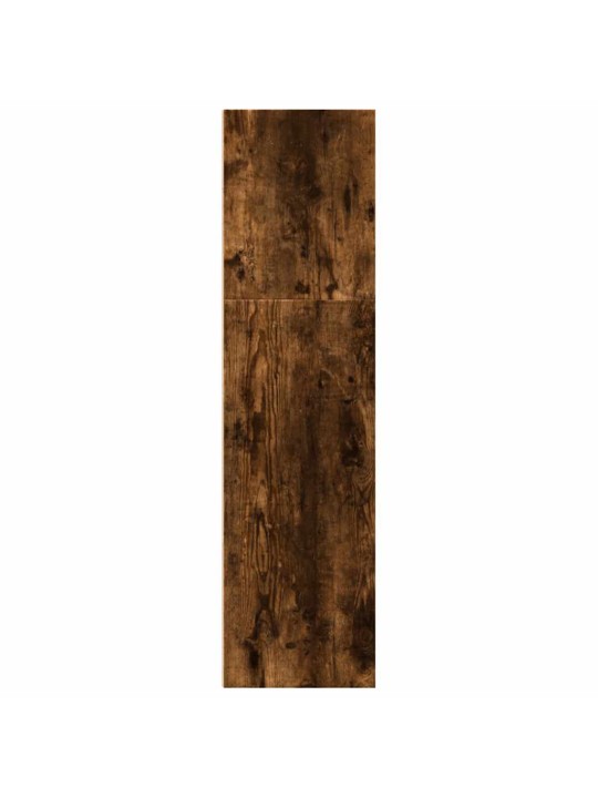 Knihovna kouřový dub 60 x 30 x 114 cm kompozitní dřevo