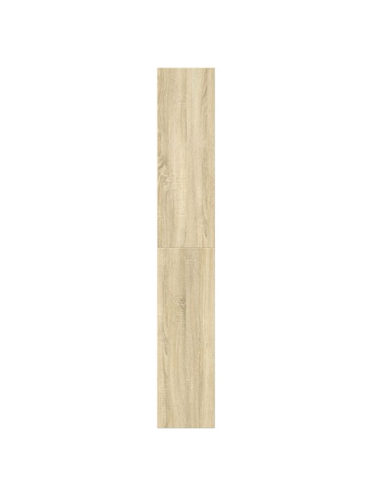 Knihovna dub sonoma 60 x 30 x 189 cm kompozitní dřevo