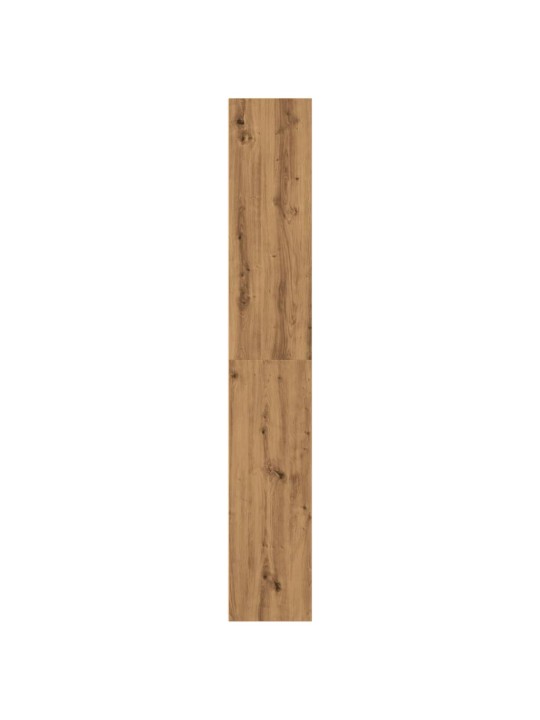 Knihovna dub artisan 60 x 30 x 189 cm kompozitní dřevo