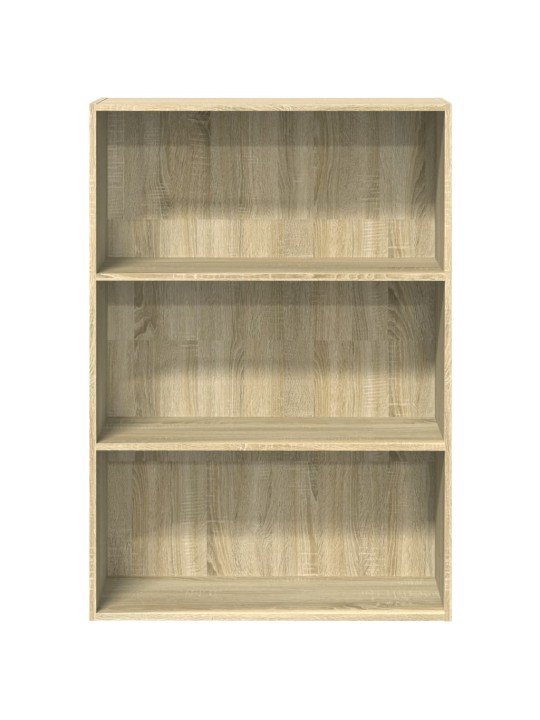 Knihovna dub sonoma 80 x 30 x 114 cm kompozitní dřevo