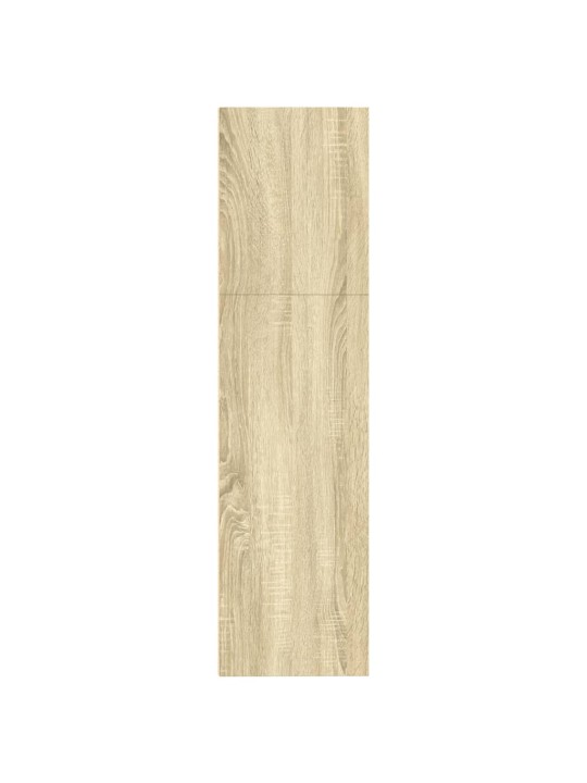 Knihovna dub sonoma 80 x 30 x 114 cm kompozitní dřevo