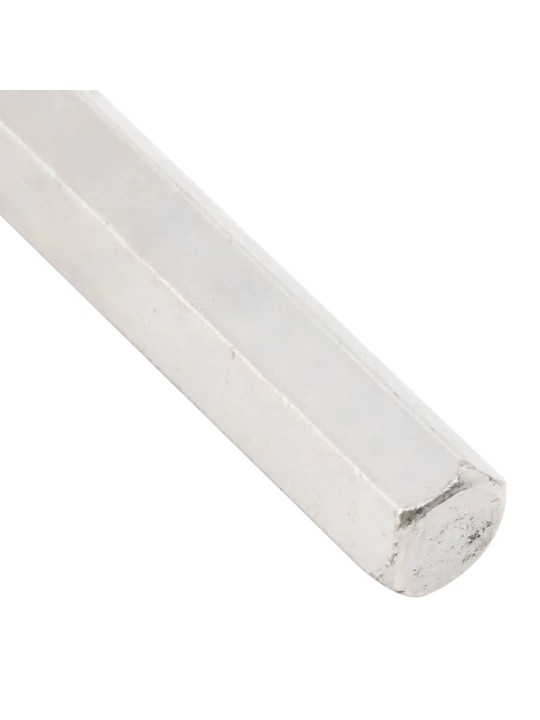 Plovoucí police držáky 12ks neviditelné ø12x200mm uhlíková ocel