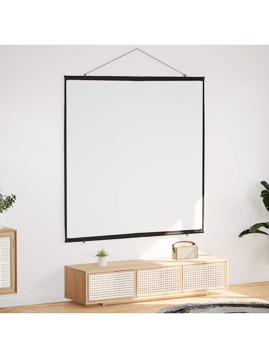 Projekční plátno na zeď 89" 1:1