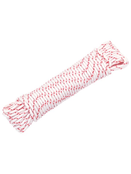 Startovací šňůra bílo-červená ø 3 mm 10 m nylon