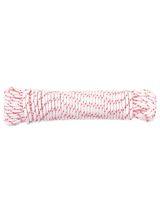 Startovací šňůra bílo-červená ø 3 mm 10 m nylon