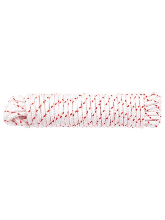Startovací šňůra bílo-červená ø 6 mm 10 m nylon