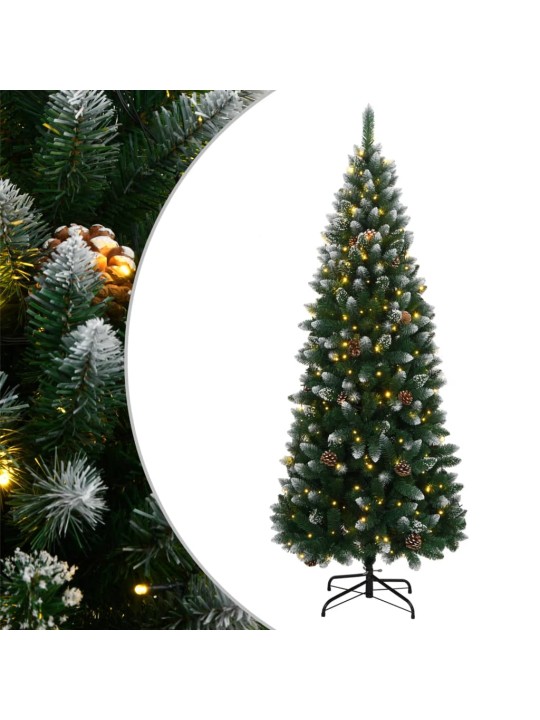 Umělý vánoční stromek s 300 LED 210 cm
