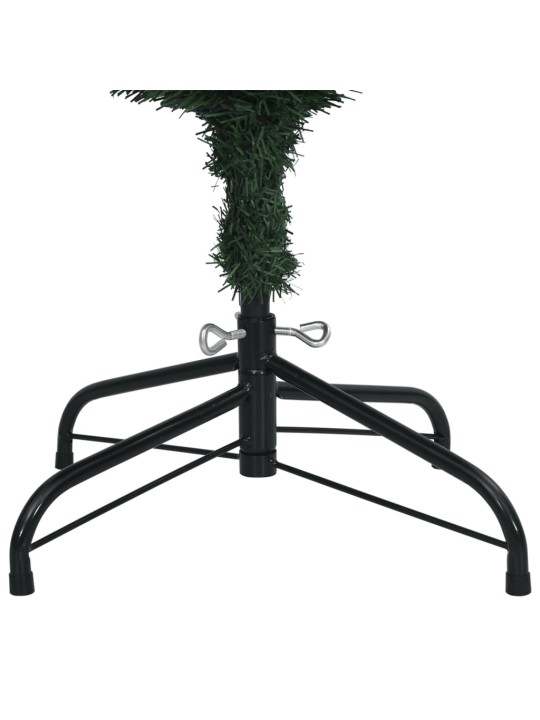 Umělý úzký vánoční stromek s 300 led 180 cm
