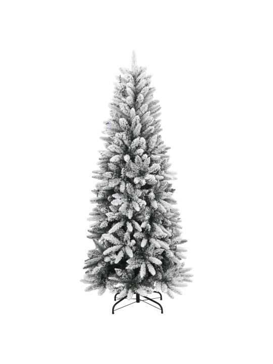 Umělý vánoční stromek se 150 LED a sněhem 120 cm