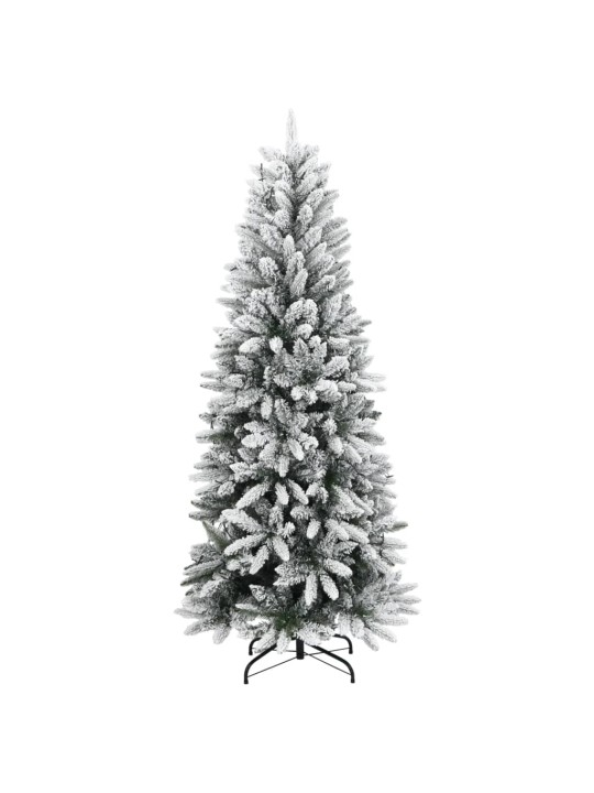 Umělý vánoční stromek s 300 LED a sněhem 210 cm
