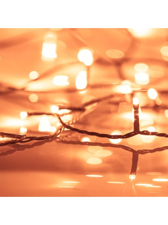 Umělý vánoční stromek se 150 LED a sněhem 150 cm