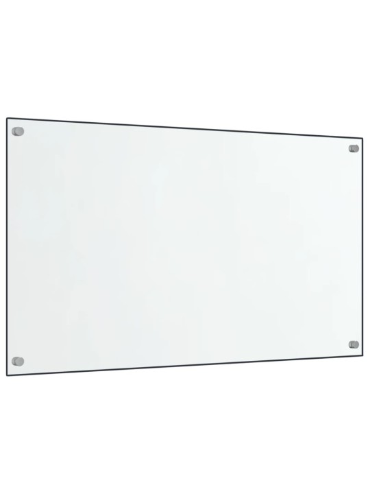 Kuchyňské panely 2 ks průhledné 70 x 60 cm tvrzené sklo