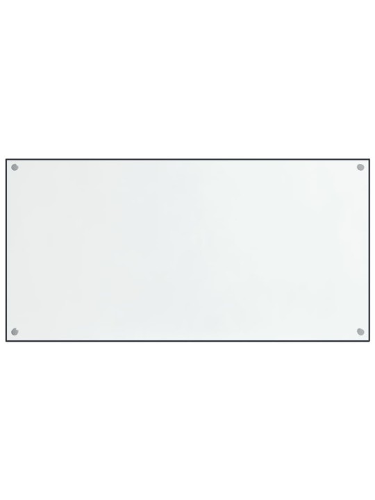 Kuchyňské panely 2 ks průhledné 80 x 60 cm tvrzené sklo