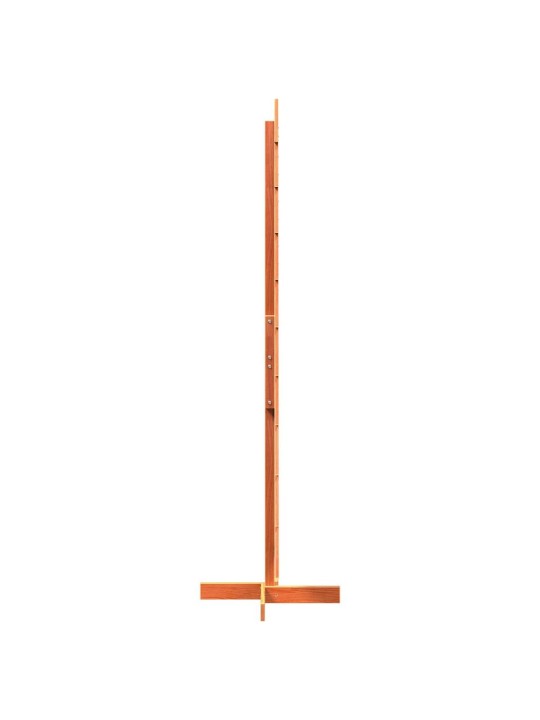Dřevěný vánoční stromek na ozdoby voskově hnědý 180 cm borovice