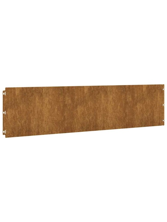 Travní lemy 20 ks 25x103 cm flexibilní povětrnostně odolná ocel