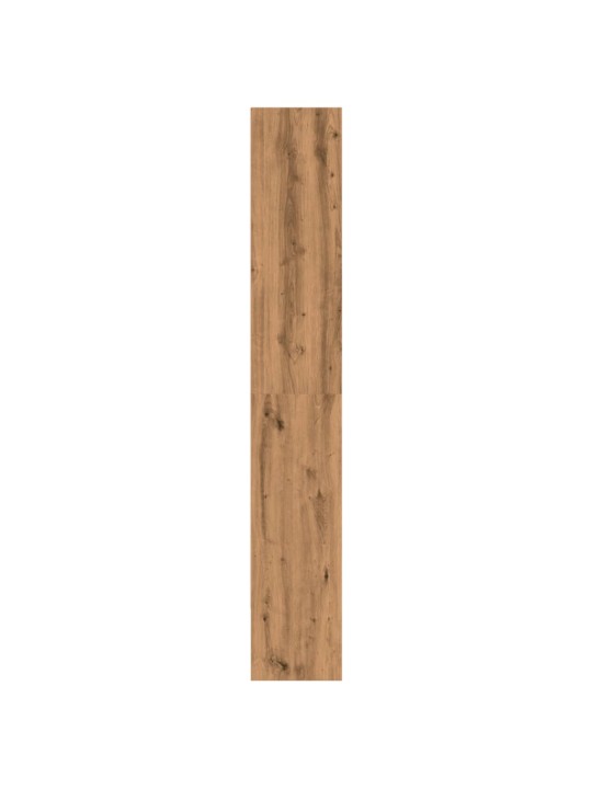 Knihovna dub artisan 80 x 30 x 189 cm kompozitní dřevo
