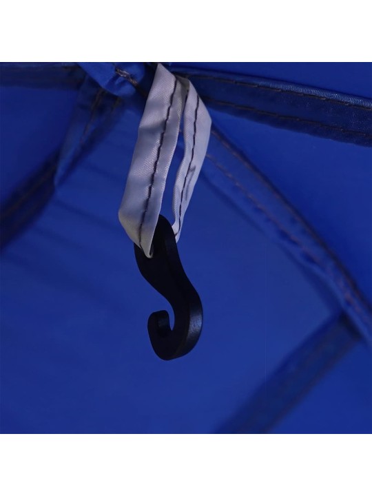 Bazénový stan s odnímatelným poklopem&síťované stěny azure blue