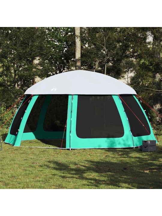 Bazénový stan s odnímatelným poklopem&síťované stěny sea green