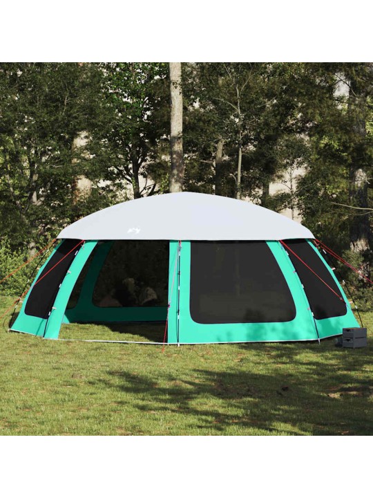 Bazénový stan s odnímatelným poklopem&síťované stěny sea green