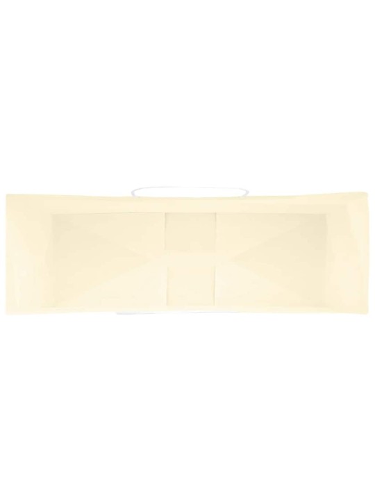 Papírové sáčky 250 ks s uchy žluté 32x12x42 cm