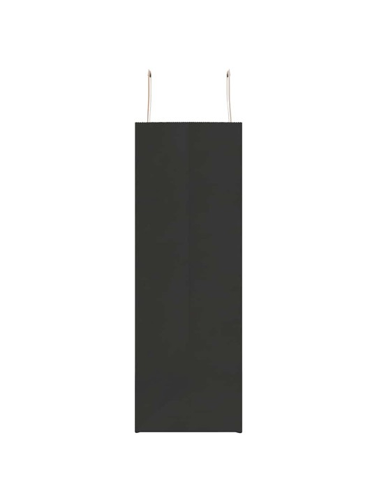 Papírové sáčky 250 ks s uchy černé 45x17x48 cm