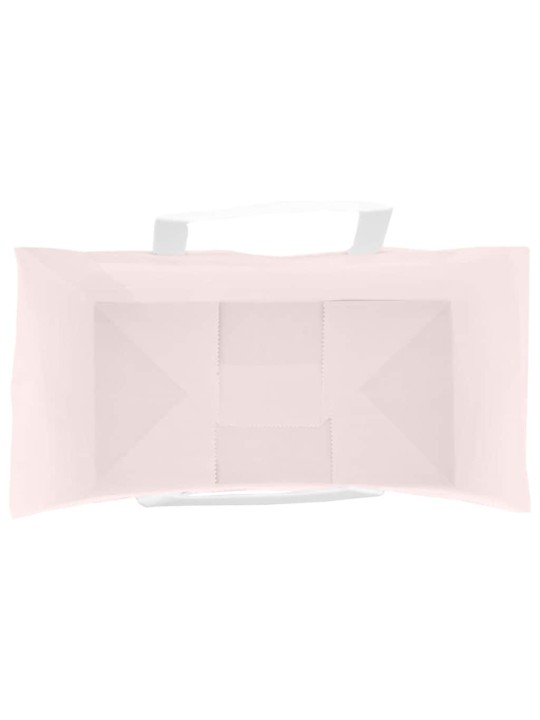 Papírové sáčky 250 ks s uchy růžové 32x17x44 cm