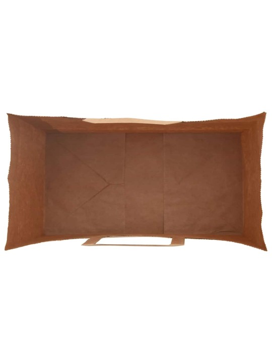 Papírové tašky 50 ks s uchy červené 32x17x25 cm