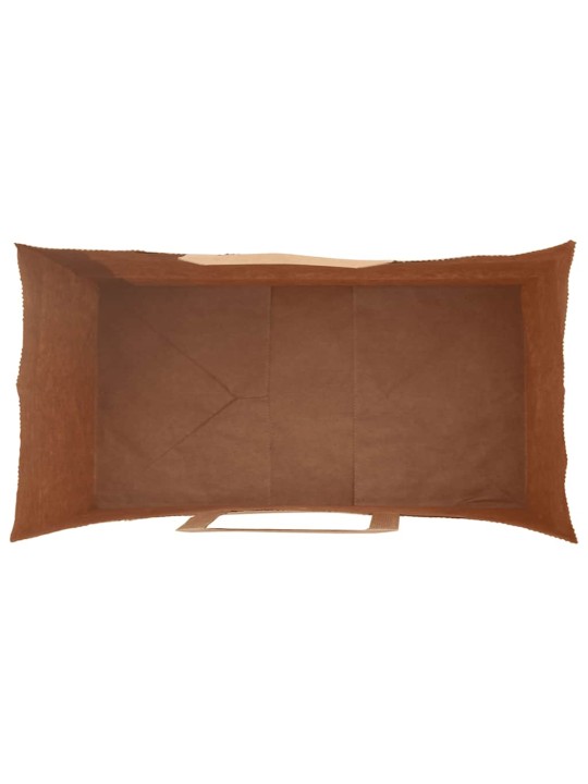Papírové tašky 50 ks s uchy červené 32x17x44 cm