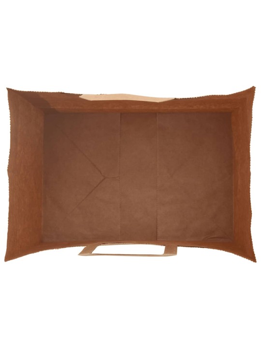 Papírové tašky 50 ks s uchy červené 32x22x24 cm