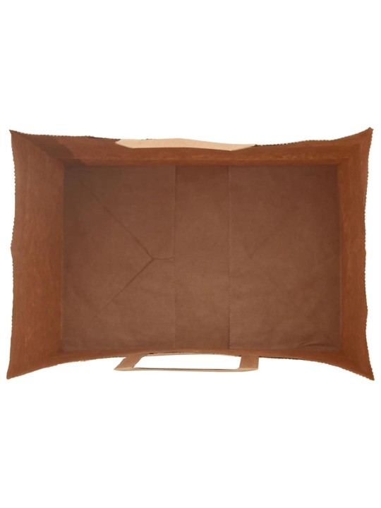 Papírové tašky 50 ks s uchy červené 32x22x28 cm