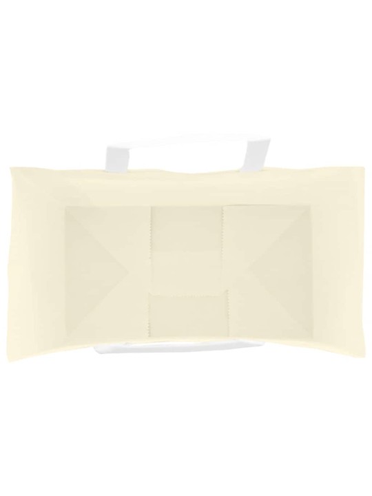 Papírové sáčky 250 ks s uchy žluté 15x8x21 cm