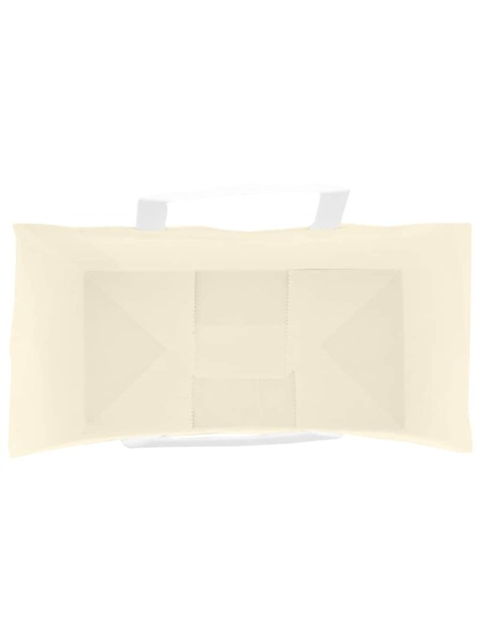 Papírové sáčky 250 ks s uchy žluté 21x11x31 cm