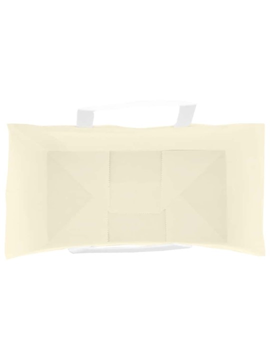 Papírové sáčky 250 ks s uchy žluté 21x11x36 cm
