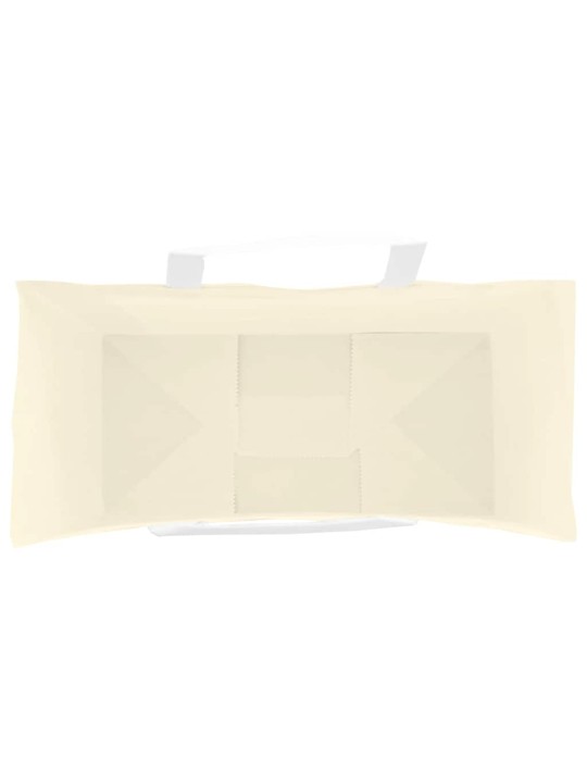 Papírové sáčky 250 ks s uchy žluté 26x12x35 cm