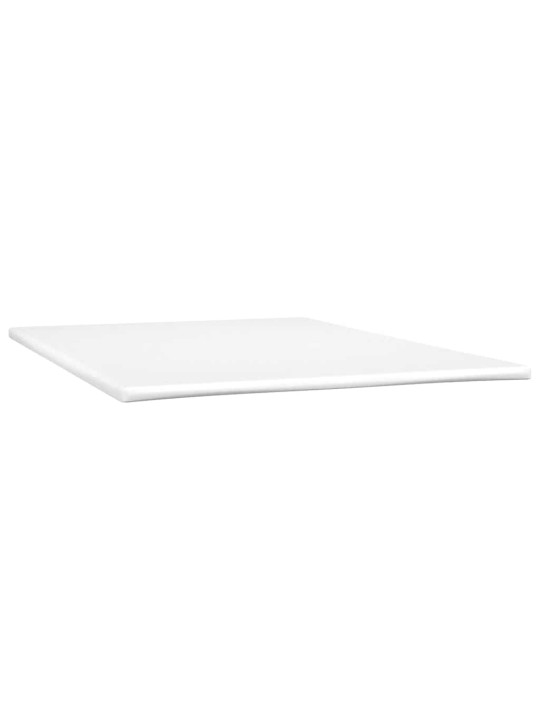 Box spring postel s matrací růžová 140x210 cm samet