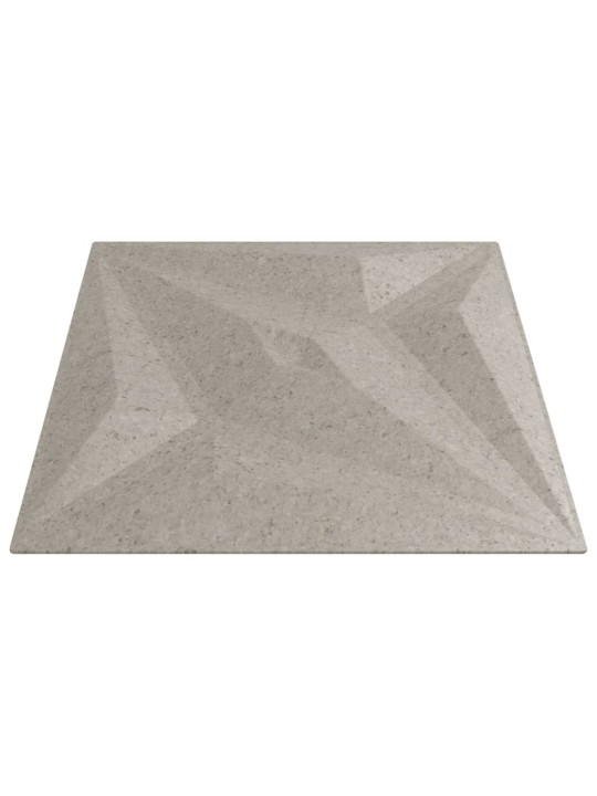Nástěnné panely 48 ks betonové 50 x 50 cm xps 12 m² hvězda