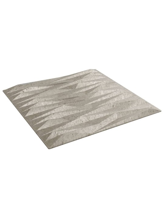 Nástěnné panely 12 ks betonové 50 x 50 cm xps 3 m² kámen