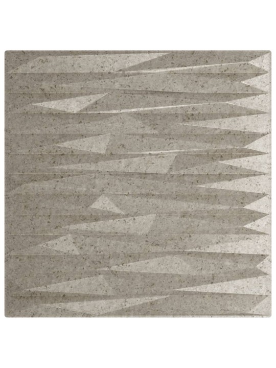 Nástěnné panely 24 ks betonové 50 x 50 cm xps 6 m² kámen