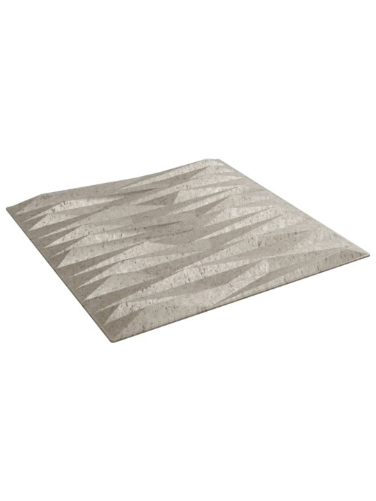 Nástěnné panely 12 ks betonové 50 x 50 cm xps 12 m² kámen