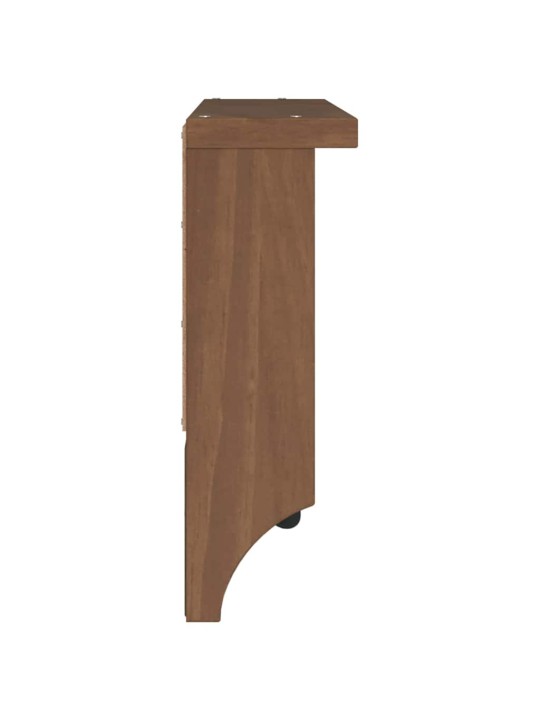 Nástěnný věšák na kabáty sandnes 45x12x35 cm borovicový masiv