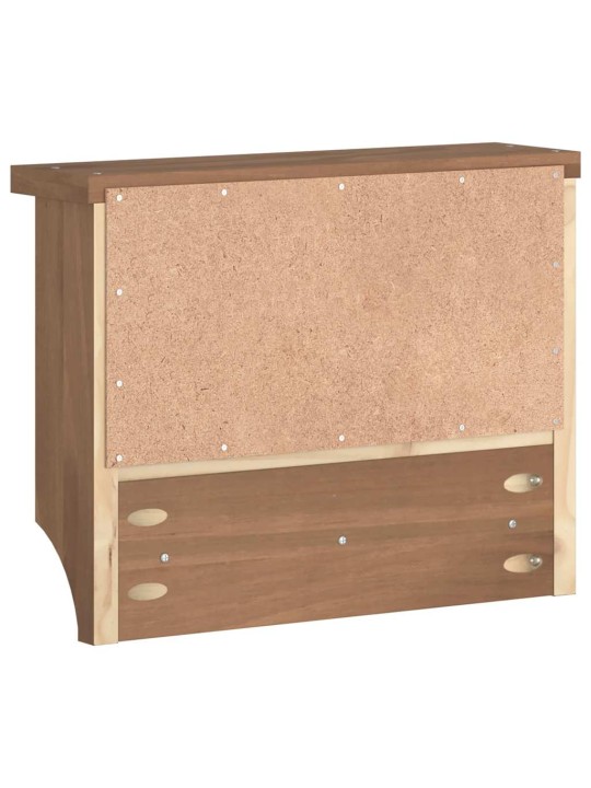 Nástěnný věšák na kabáty sandnes 45x12x35 cm borovicový masiv