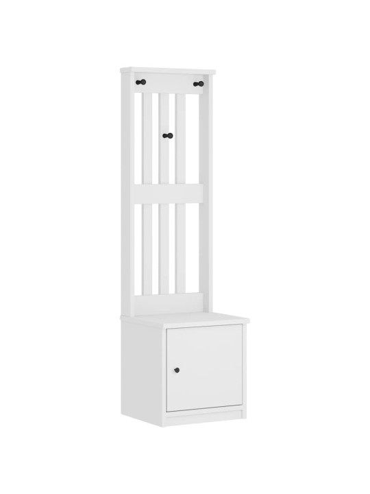 Předsíňový strom sandens bílá 45x40x159,5 cm borovicový masiv