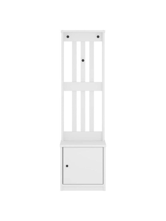 Předsíňový strom sandens bílá 45x40x159,5 cm borovicový masiv