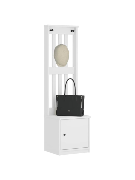Předsíňový strom sandens bílá 45x40x159,5 cm borovicový masiv