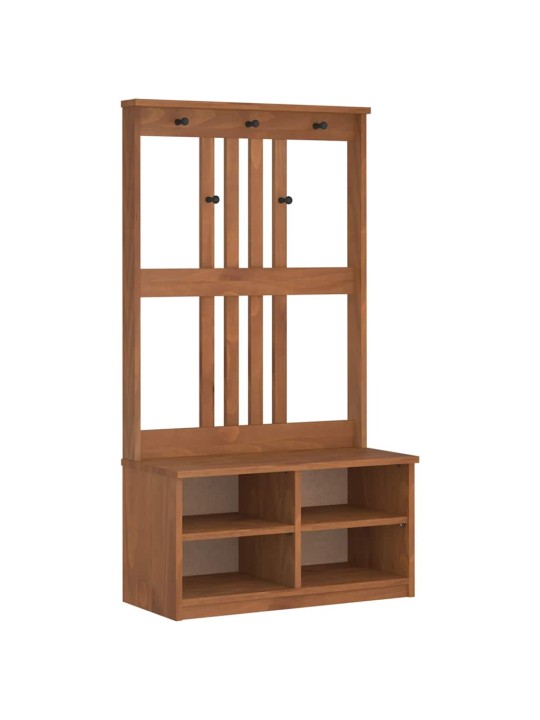 Předsíňový strom sandens 87x40x159,5cm borovicový masiv