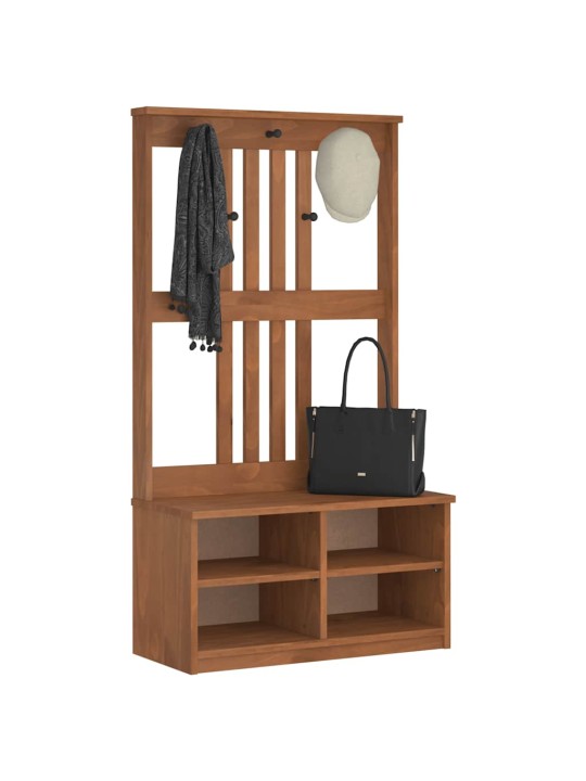 Předsíňový strom sandens 87x40x159,5cm borovicový masiv